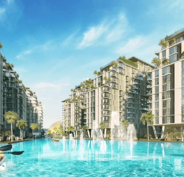Exemple de projet à Dubaï South, Azizi Venice Buildings 15 and 16