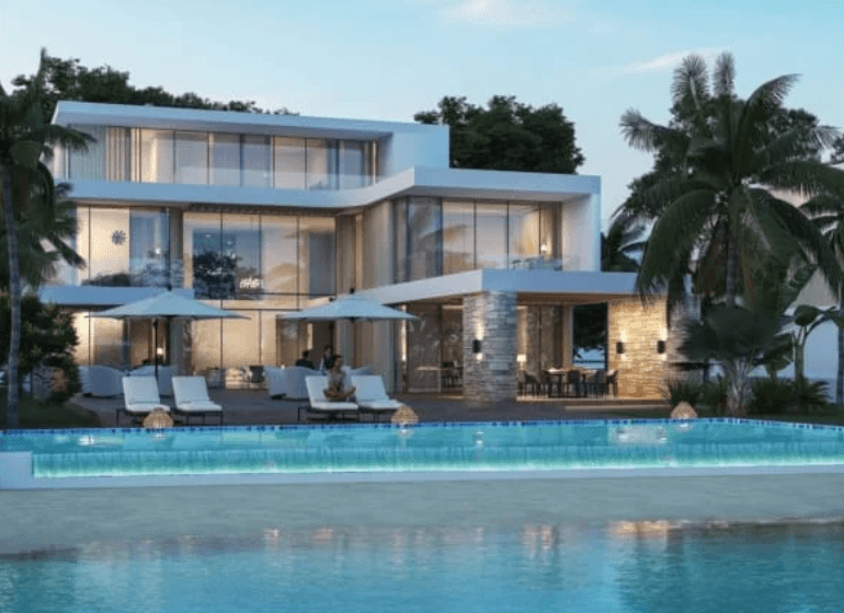 Villa de luxe à vendre à Dubaï, une opportunité d’investissement rentable.