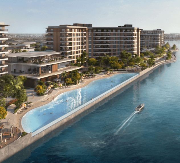 Nouveaux projets immobiliers à Dubaï près d’une gare Etihad Rail.