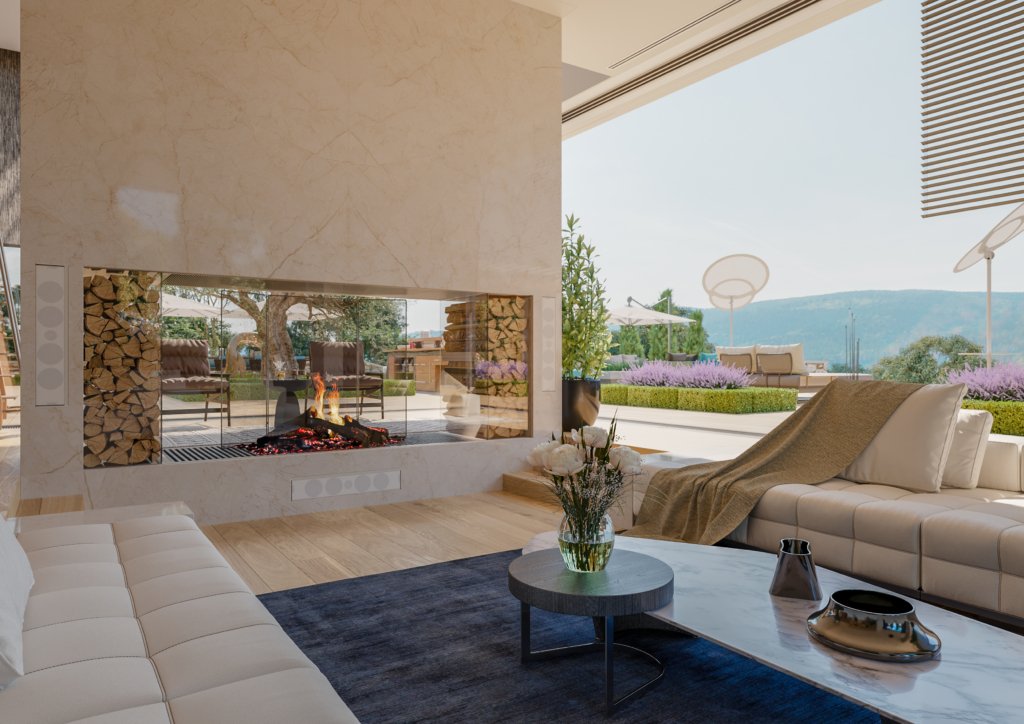 Villa ultra-luxe sur Palm Jumeirah, prisée des investisseurs étrangers.